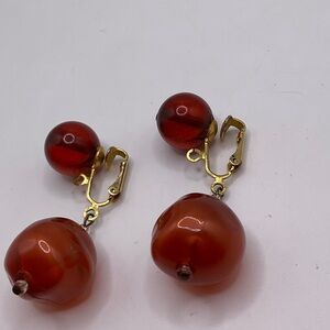 Vintage Marvella clip on earrings